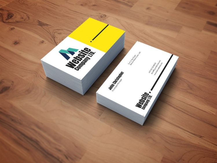 business card designing uae