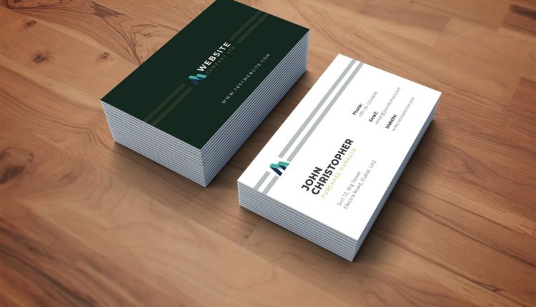 business card design template