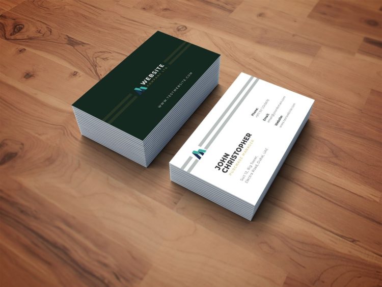 business card design template