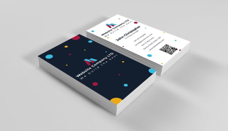 business card design in abu dhabi