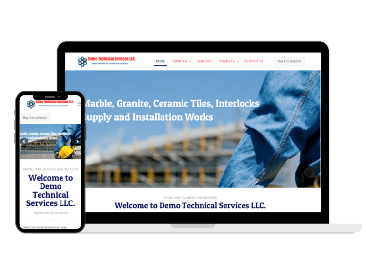 technical services web design