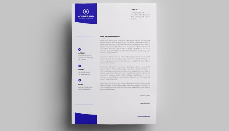 letterhead design dubai