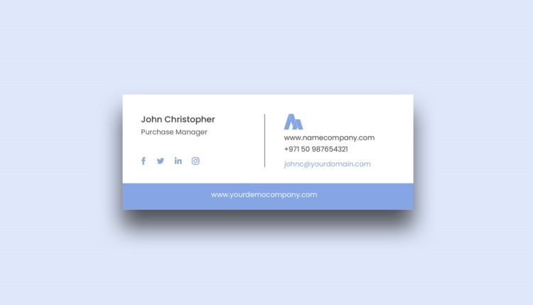 Email signature design in Abu Dhabi UAE