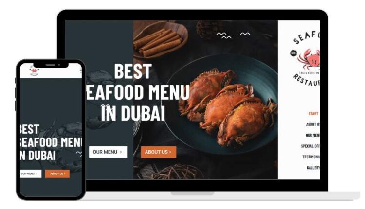 restaurant web design company